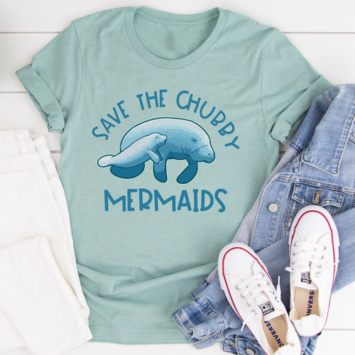 Save The Chubby Mermaids T-Shirt