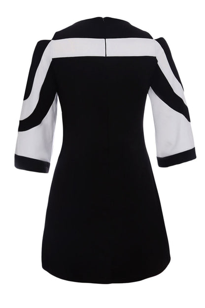 WOMEN DRESS NINA - BLACK