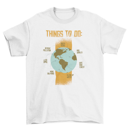 Save Earth T-Shirt Desig
