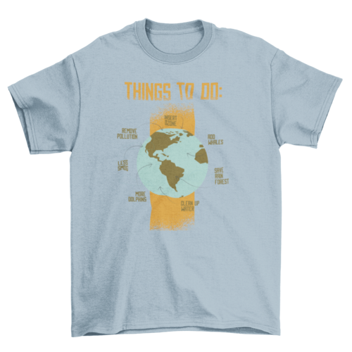Save Earth T-Shirt Desig