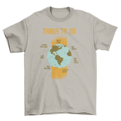 Save Earth T-Shirt Desig