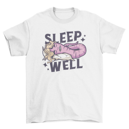 Sleep well worm t-shirt
