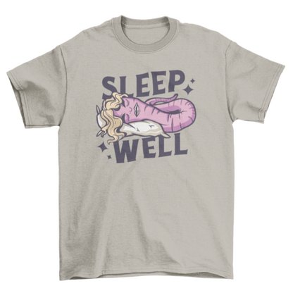 Sleep well worm t-shirt