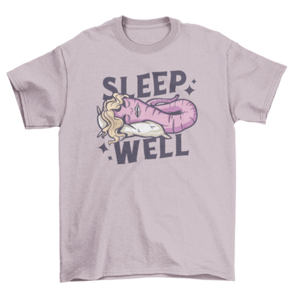 Sleep well worm t-shirt