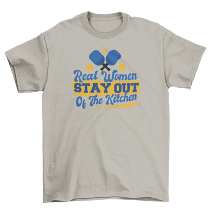 Women ball sport quote t-shirt