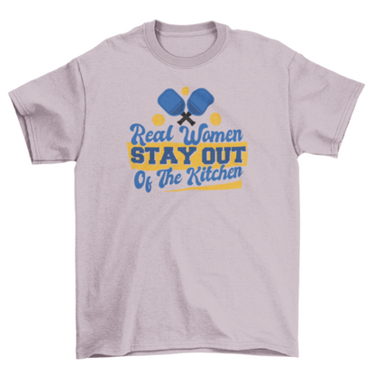 Women ball sport quote t-shirt