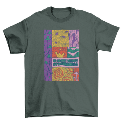Colorful mushrooms t-shirt
