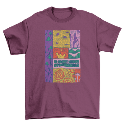 Colorful mushrooms t-shirt