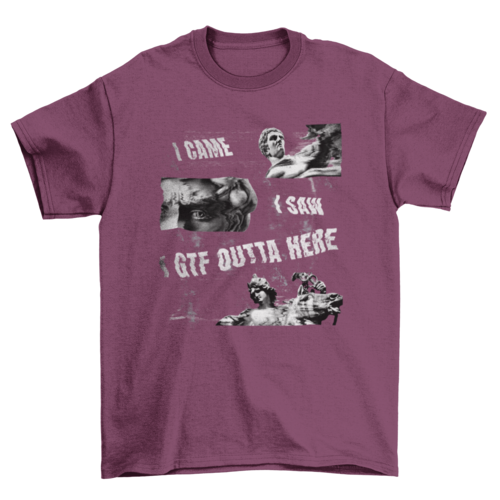 Funny grunge quote  t-shirt