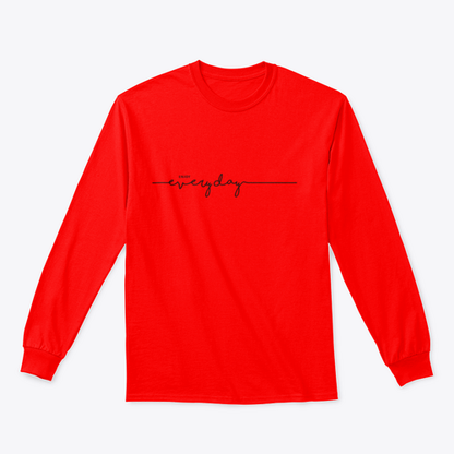 Enjoy Everyday Typographical Design for Sweatshirt